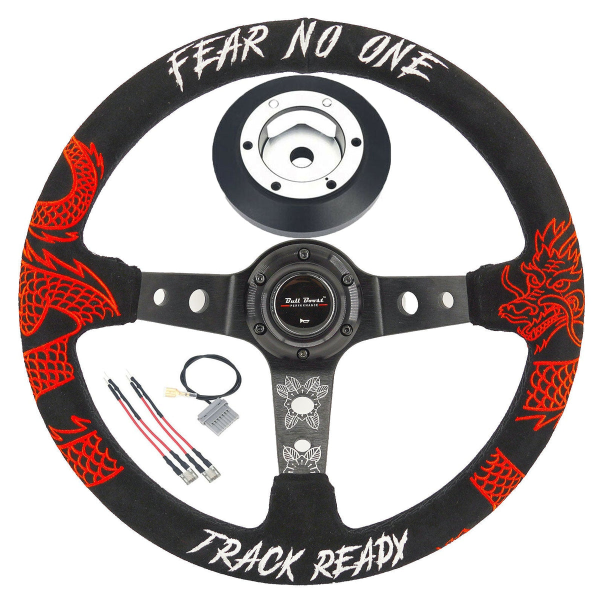 Track Ready Steering Wheel Quick Release Short Hub Adapter For Infiniti G35 G37 Cube - Bull Boost Performance