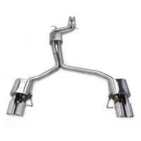 Stainless Valved Catback Exhaust System for Audi B8 B8.5 S4 S5 - Bull Boost Performance