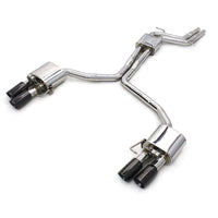 Stainless Valved Catback Exhaust System for Audi B9 S4 S5 - Bull Boost Performance