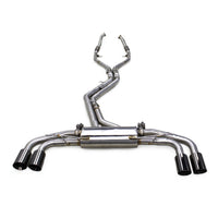 T304 Stainless Valved Catback Exhaust System for Audi Q8 RSQ8 4.0T - Bull Boost Performance