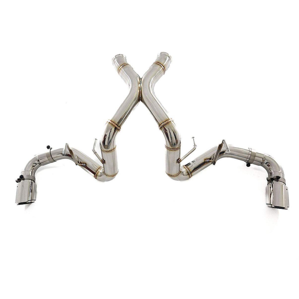 304 Stainless Performance Catback Valved Exhaust System for McLaren 570S 570GT 620R - Bull Boost Performance