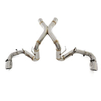 304 Stainless Performance Catback Valved Exhaust System for McLaren 570S 570GT 620R - Bull Boost Performance