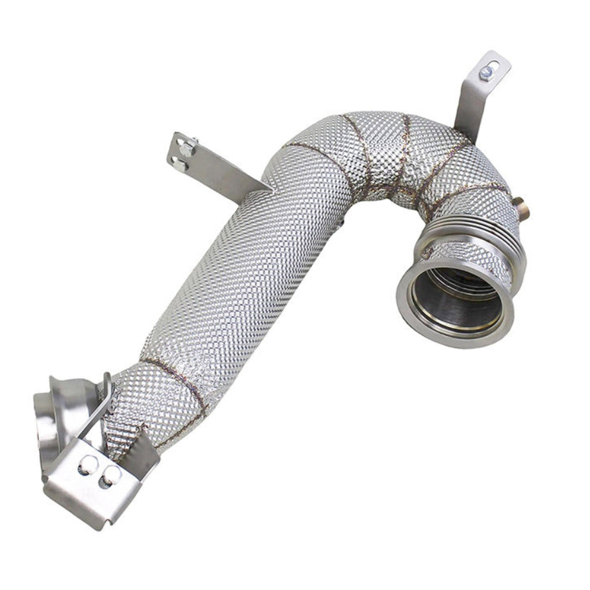 High Flow Race Stainless Downpipe for Mercedes Benz AMG GT53 GLE53 E53 3.0T - Bull Boost Performance