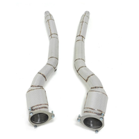 Exhaust Downpipe w Heat Shield for Ferrari F12 Berlinetta Ferrari 812 Superfast Ferrari FF - Bull Boost Performance