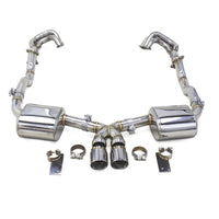 Stainless Valved Catback Exhaust for Porsche Boxster S Cayman S 987 987.1 - Bull Boost Performance