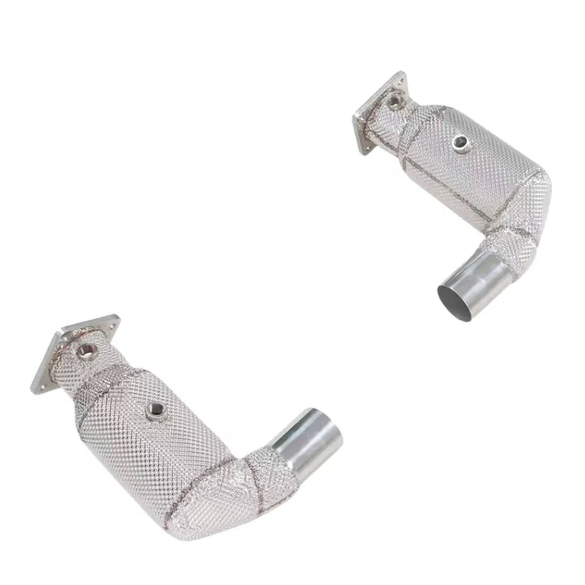 Sport Catted Exhaust Downpipe for Porsche Carrera 911 991.2 GT3 3.0T - Bull Boost Performance