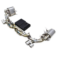 Titanium Valved Catback Exhaust for Porsche 911 997.1 997.2 Carrera 4S - Bull Boost Performance