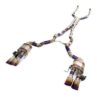 Titanium Performance Exhaust System for BMW F10 F12 F13 M5 F06 M6
