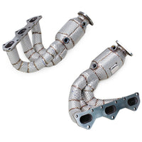 Catted Exhaust Manifold for Porsche Boxster Cayman 981 300 Cell - Bull Boost Performance