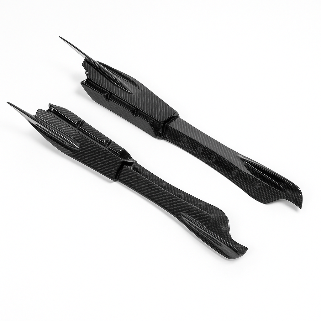 600LT Style Carbon Fiber Side Skirts for McLaren 570S 570GT - Bull Boost Performance