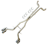 3” Polished Track Catback Exhaust for 2016-2024 Chevy Camaro SS/ZL1/LT1 6.2L V8 - Bull Boost Performance