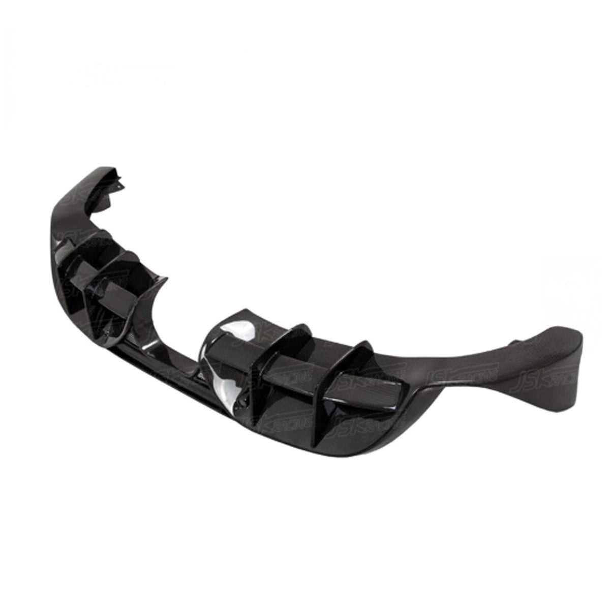 Carbon Fiber Rear Bumper Lip Diffuser for Porsche Cayman 718 16-18 - Bull Boost Performance