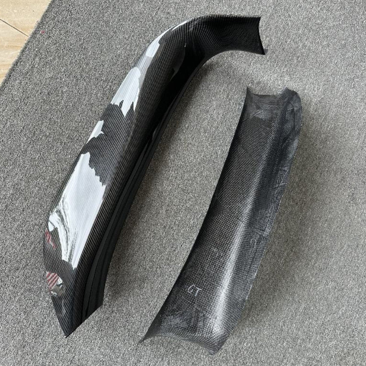 Carbon Fiber Interior Door Sill Covers for McLaren GT - Bull Boost Performance