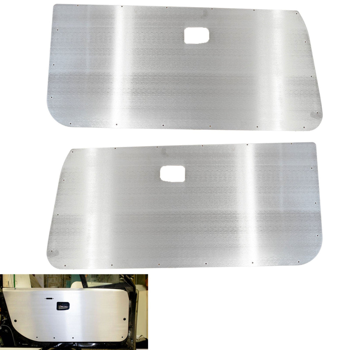 BMW E36 COUPE VERT Aluminum 2 Door Panels Skins Race Track Car Cards M3 323is 325is 318is - Bull Boost Performance