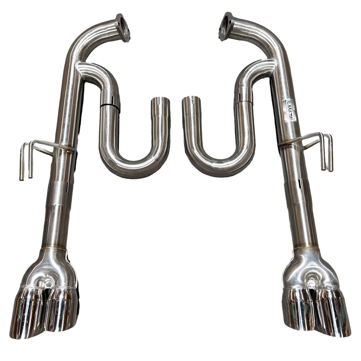 3" Axle Back Exhaust For Caprice PPV 6.0L 3.5" Quad Tips High Flow 304ss - Bull Boost Performance