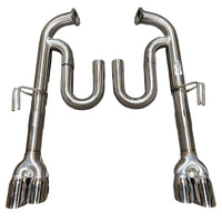 3" Axle Back Exhaust For Caprice PPV 6.0L 3.5" Quad Tips High Flow 304ss - Bull Boost Performance