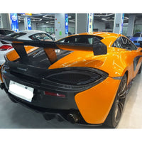 Dry Carbon Fiber GT4 Wing Spoiler for McLaren 570S - Bull Boost Performance
