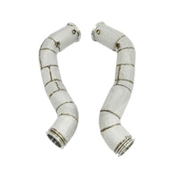 304 Stainless High Performance Straight Downpipe for McLaren GT - Bull Boost Performance