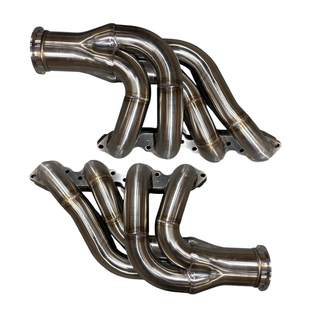 3.5" V band Turbo Exhaust Headers For BBC Big Block Chevy 396/427/454/507/572 V8 - Bull Boost Performance