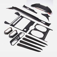 Full Carbon Fiber Interior Trim Cover Set Fits Lamborghini URUS Lambo 2018+ - Bull Boost Performance