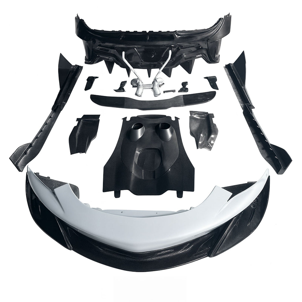 600LT Conversion Carbon Fiber Body Kit for McLaren 540C 570S 570GT - Bull Boost Performance