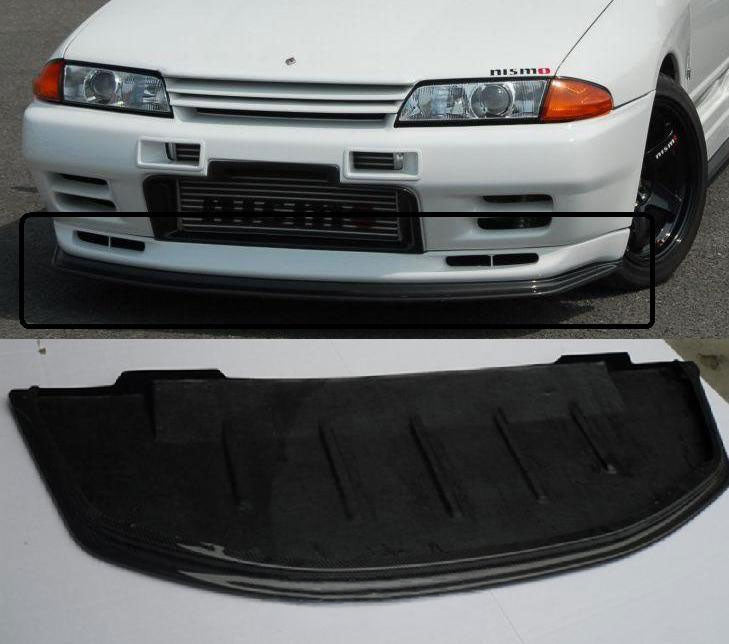 Carbon Fiber ABF Style Front Lip for Nissan Skyline R32 GTR - Bull Boost Performance