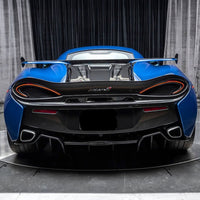 MSO Style Dry Carbon Fiber Wing Spoiler for McLaren 540C 570S 570GT - Bull Boost Performance