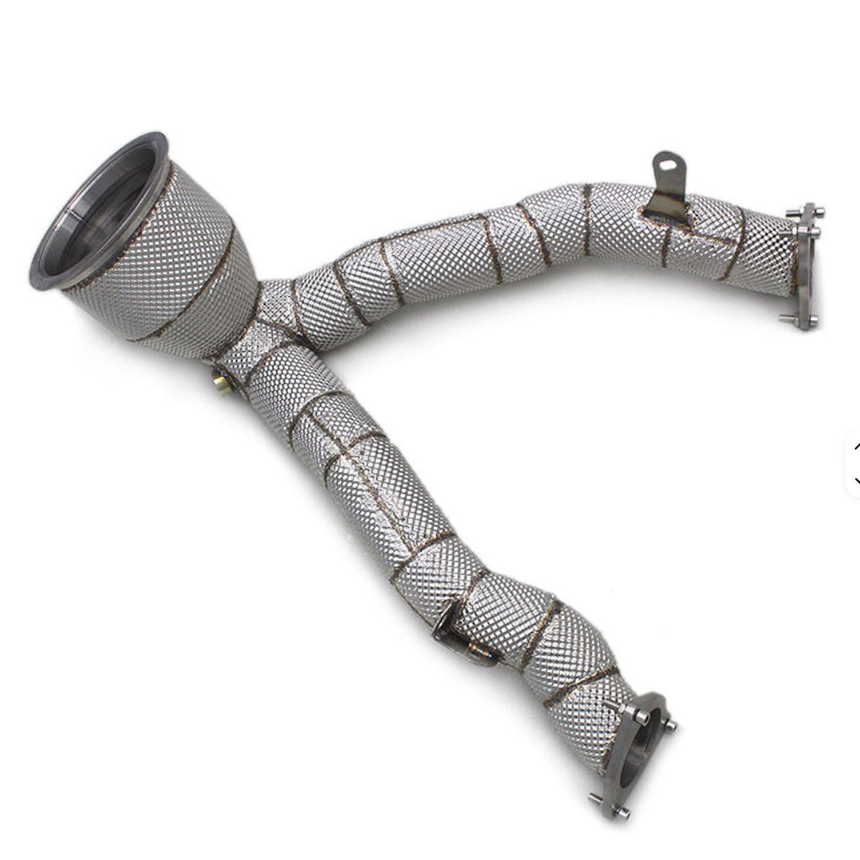 Stainless Exhaust Downpipe for Porsche Macan 3.0T 2.9T - Bull Boost Performance