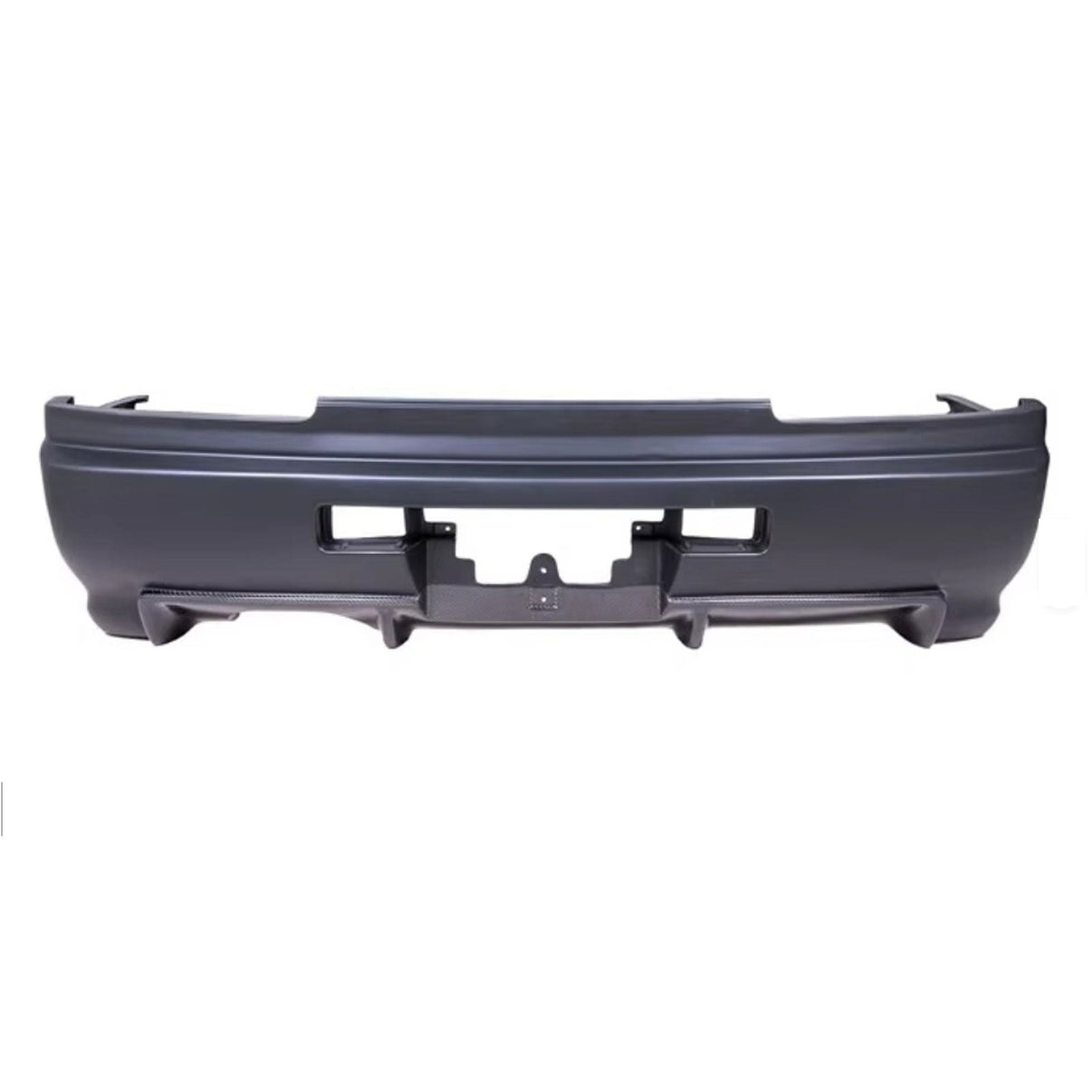 Partial Carbon Fiber ZT Style Rear Bumper for Nissan Skyline R34 GTT GTR - Bull Boost Performance