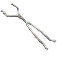 2.5" to 3" Y-Pipe Kit Stainless Steel for 2016-2023 Infiniti Q50 V37 V6 3.0L Twin Turbo - Bull Boost Performance