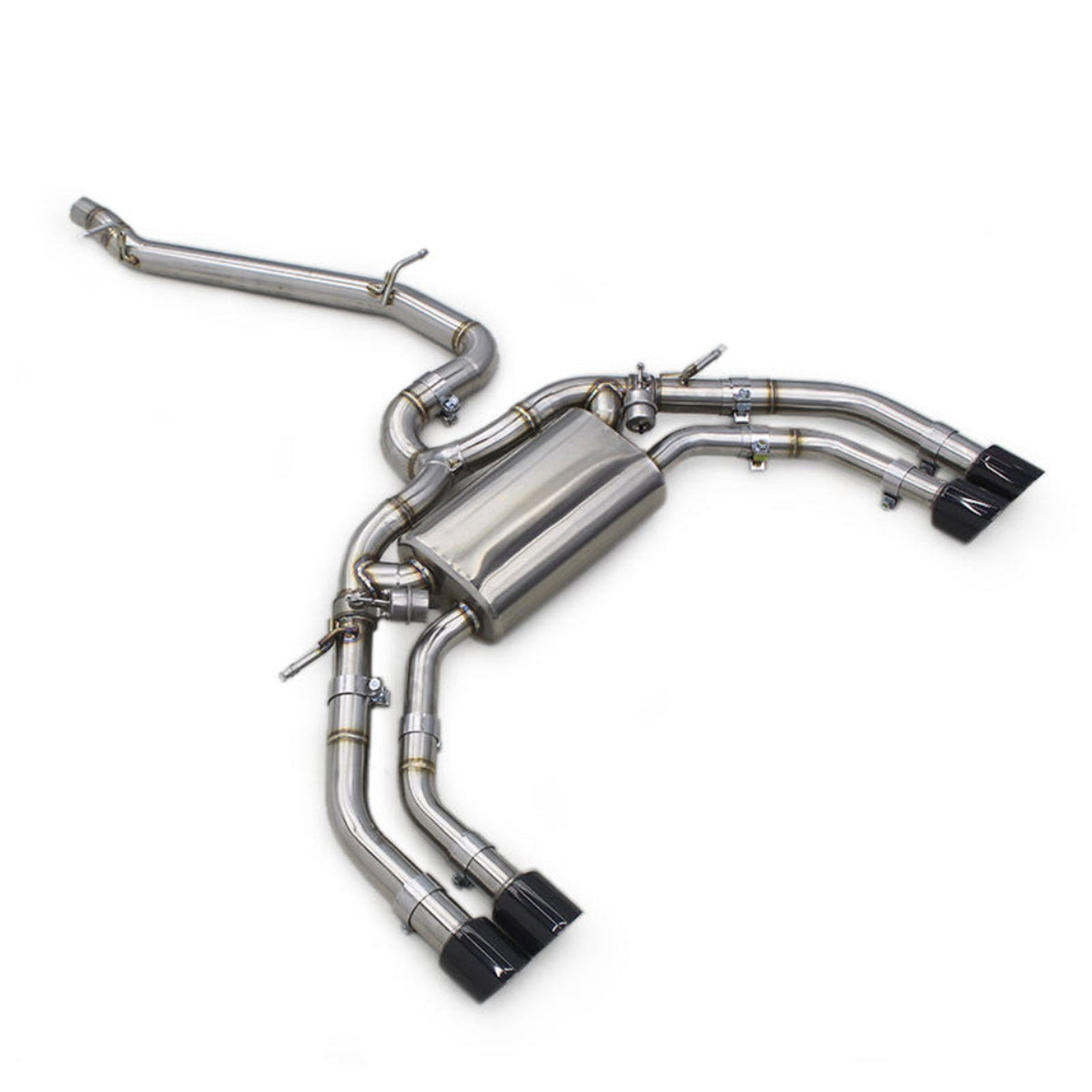 Stainless Valved Catback Exhaust System for Audi TT TTS 8S MK3 2.0T 8S 2015+ - Bull Boost Performance
