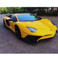 LP750 SV Style Semi Carbon Fiber Front Bumper for Lamborghini Aventador LP700 LP720 Upgrade - Bull Boost Performance