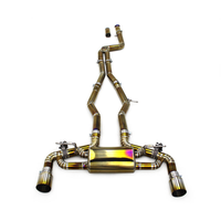 Titanium Valved Catback Exhaust System for Toyota Supra A90 A91 3.0T - Bull Boost Performance