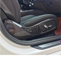 Carbon Fiber Side Seat Covers for BMW F90 M5 G30 5 Series - Bull Boost Performance