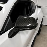 Dry Carbon Fiber Mirror Cover Caps for Chevrolet Camaro