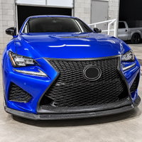 Carbon Fiber Front Bumper Lip for Lexus RC F Coupe