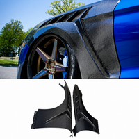 Dry Carbon Fiber Vented Front Fenders for Ford Mustang S550