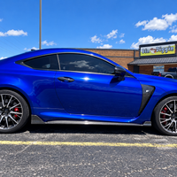 Dry Carbon Fiber Side Skirt Extensions for Lexus RC F