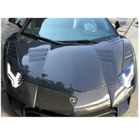 BKSS 750 Style Dry Carbon Fiber Hood Bonnet for Lamborghini Aventador - Bull Boost Performance