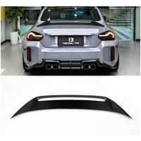 Pre-Preg Carbon Fiber AD Style Rear Trunk Spoiler for BMW G87 M2 G42 2 Series - Bull Boost Performance
