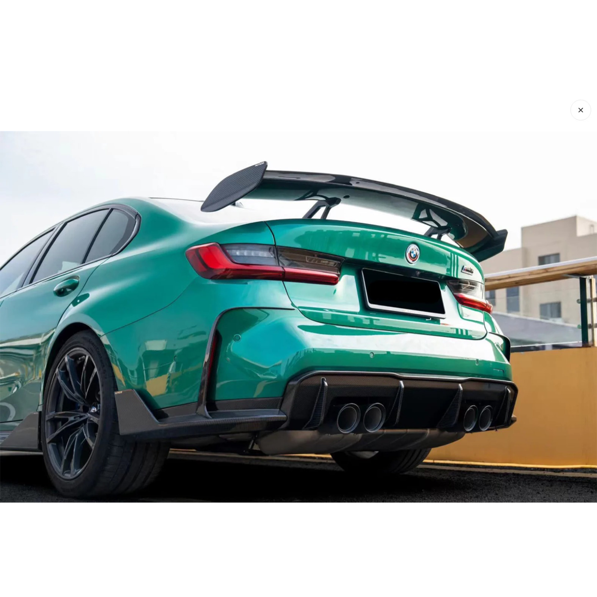 Prepreg Carbon Fiber PT Style Rear Diffuser for BMW G8X G80 M3 G82 G83 M4 - Bull Boost Performance