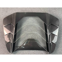 Carbon Fiber Rear Transparent Engine Cover V2 for Ferrari 488 - Bull Boost Performance