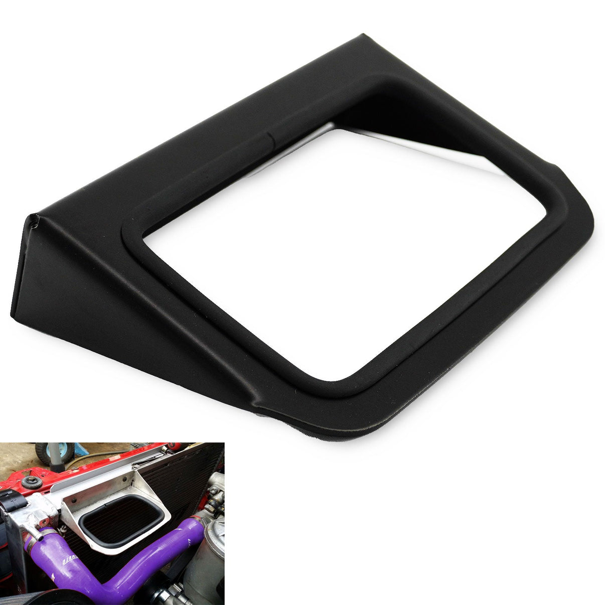 Aluminum BMW E36 Coolant Reservoir Mount Bracket M3 325i 328is 325is Fan Delete - Bull Boost Performance