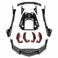 Aggressive LED Style Dry Carbon Fiber Body Kit for Lamborghini Revuelto