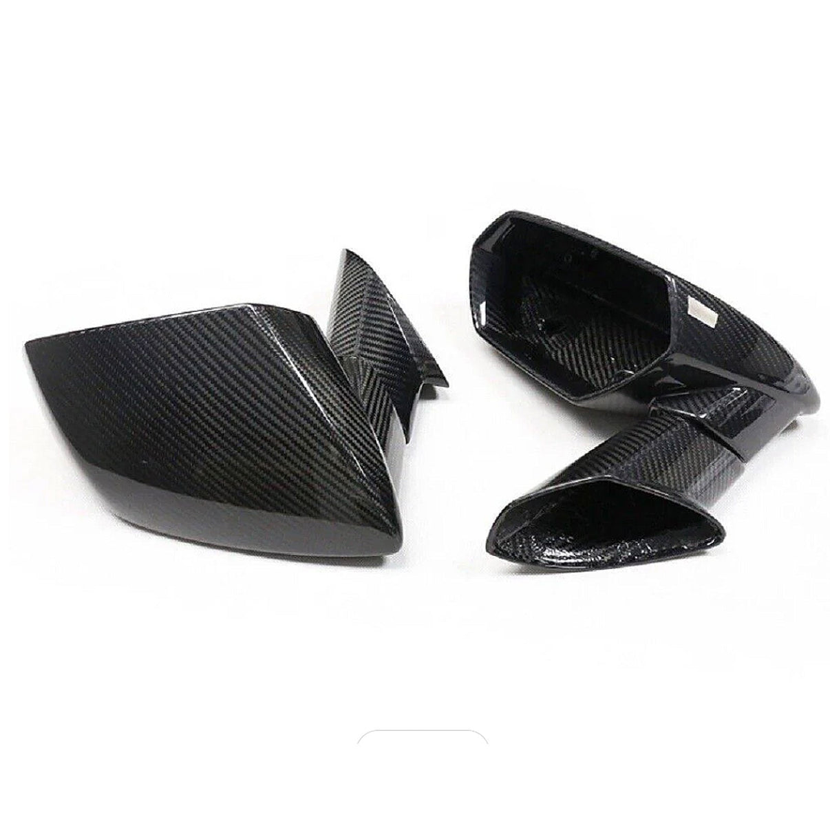 Carbon Fiber Mirrors Cap Cover for Lamborghini Huracan Tecnica LP580 LP610 LP640 - Bull Boost Performance
