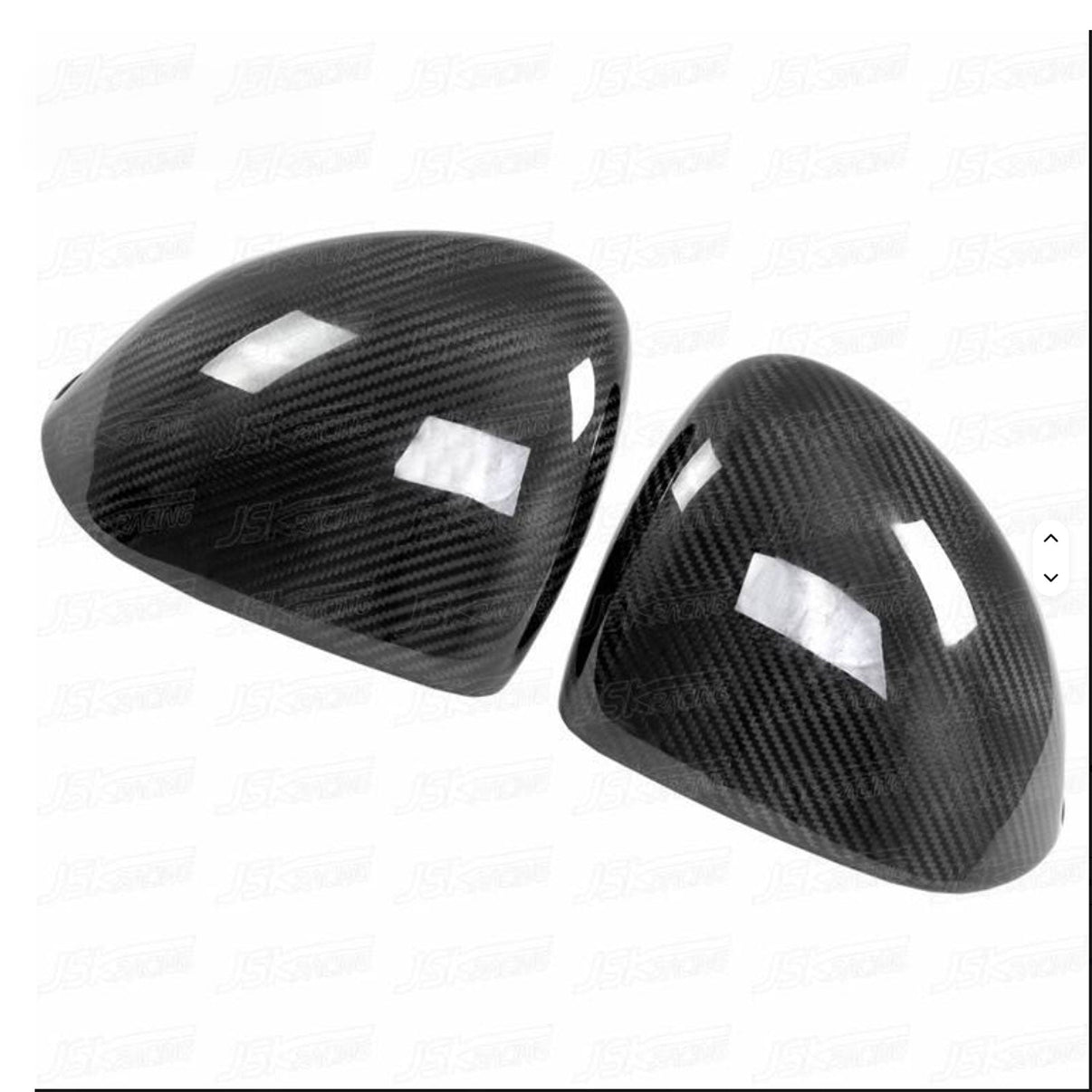 MSO Style Dry Carbon Fiber Mirror Cap Covers for McLaren GT - Bull Boost Performance