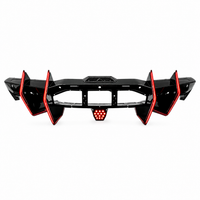 Aggressive Dry Carbon LED Bumper Diffuser for Lamborghini Revuelto SV