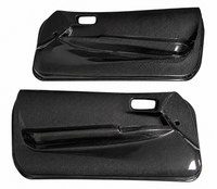 Dry Carbon Fiber Inner Door Panels for Nissan Skyline R34 GTT GTR Coupe - Bull Boost Performance