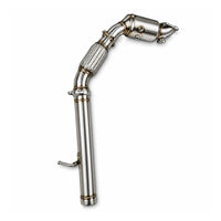 Stainless Steel Exhaust Header Downpipe System for Jeep Wrangler JL Rubicon 2.0T