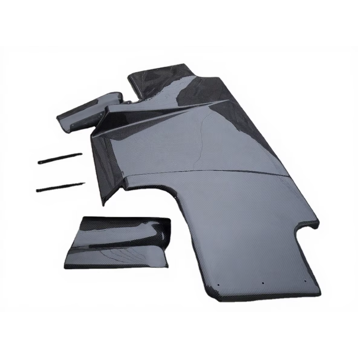 Carbon Fiber Rear Diffuser 3 Piece for Nissan Skyline R32 GTR GTS